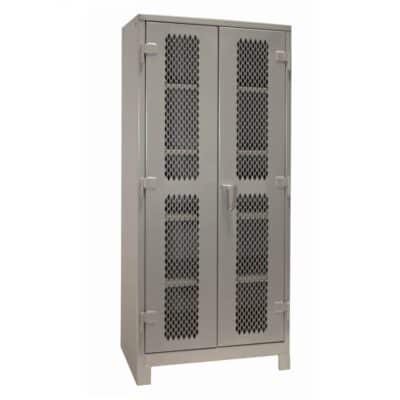 All-welded visible cabinet dove gray 1114DP, 1115DP
