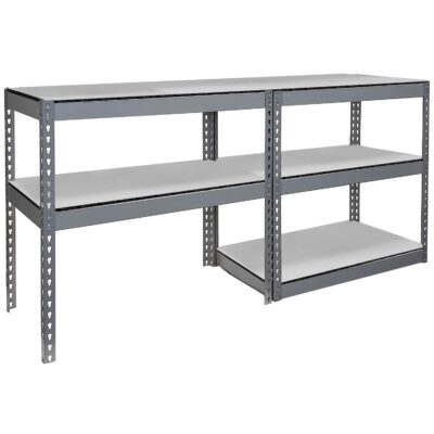 Industrial Grade 5 Shelf Rack With Duradeck Wide