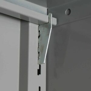 Republic 1200 series features adjustable shelf clip