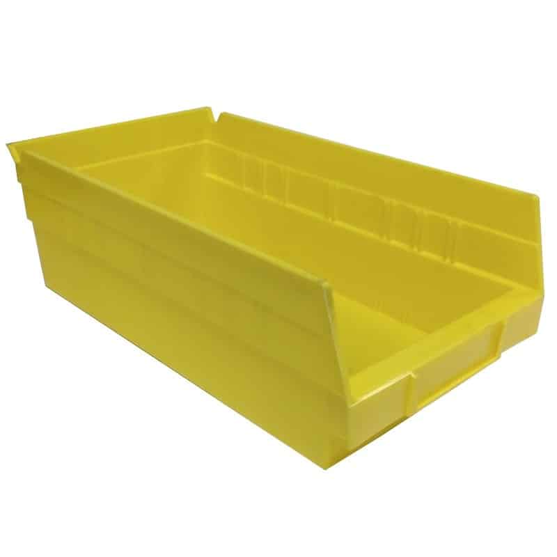 Republic Yellow Plastic Shelf Bin