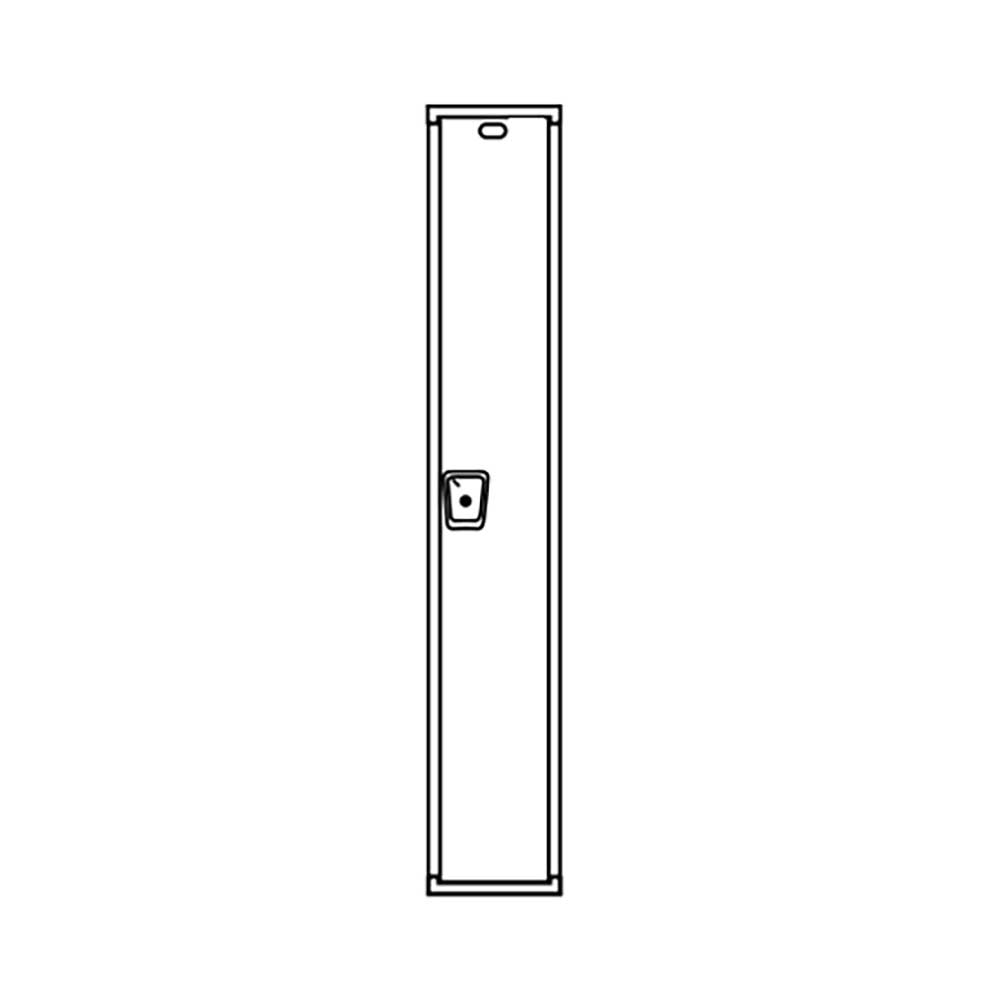 Single Tier Single Point II Corridor Locker