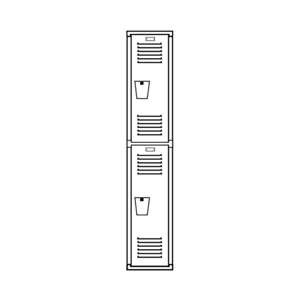 Double Tier Lockers