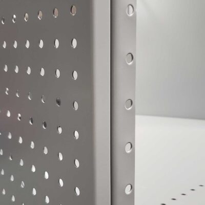 Steel Pegboard Panels On 200 Series Angle Post