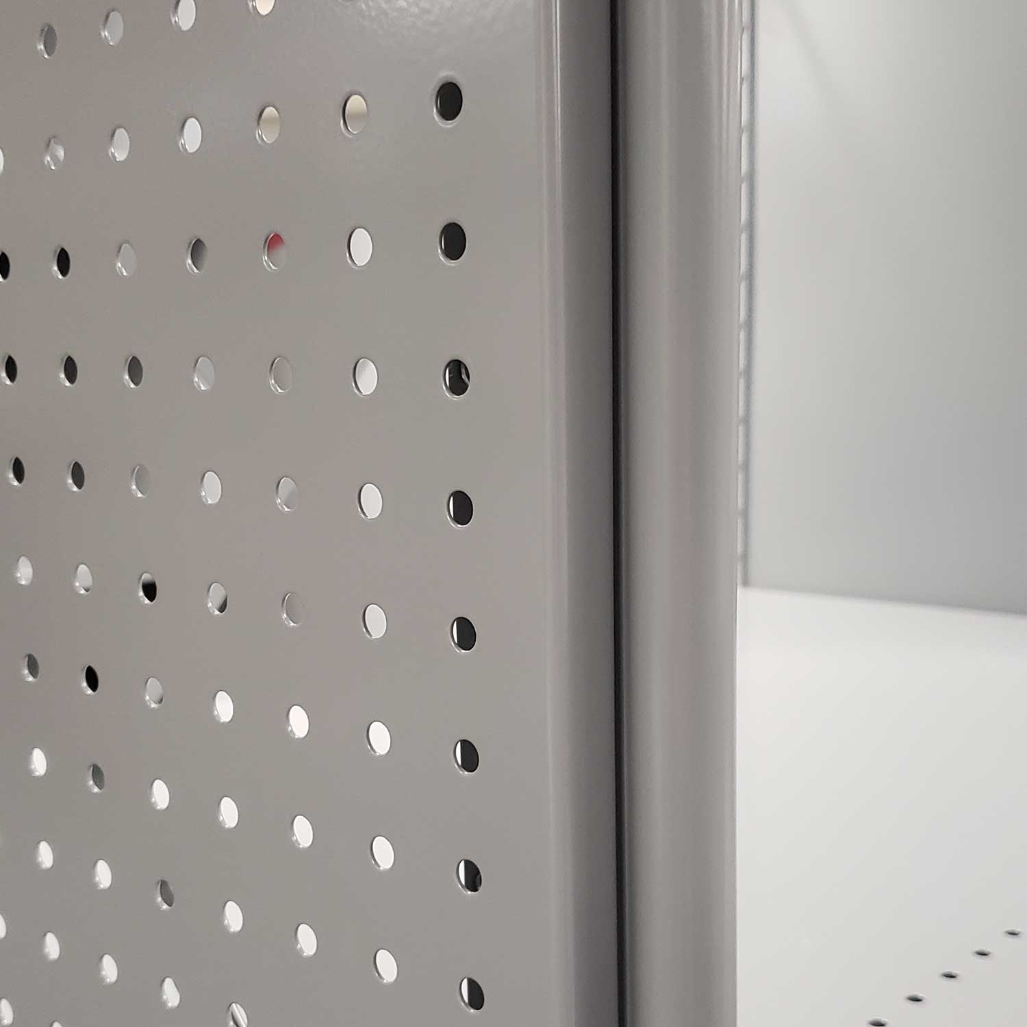 Steel Pegboard Panels On 200 Series Beaded Post