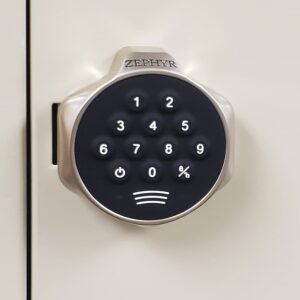 Zephyr Electronic Keypad Lock